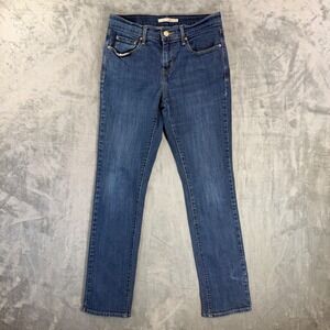 Levi's 505 Straight Leg Jeans Women's Size 2 - 26x32 Blue Denim Pants